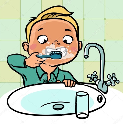 Lavage des dents